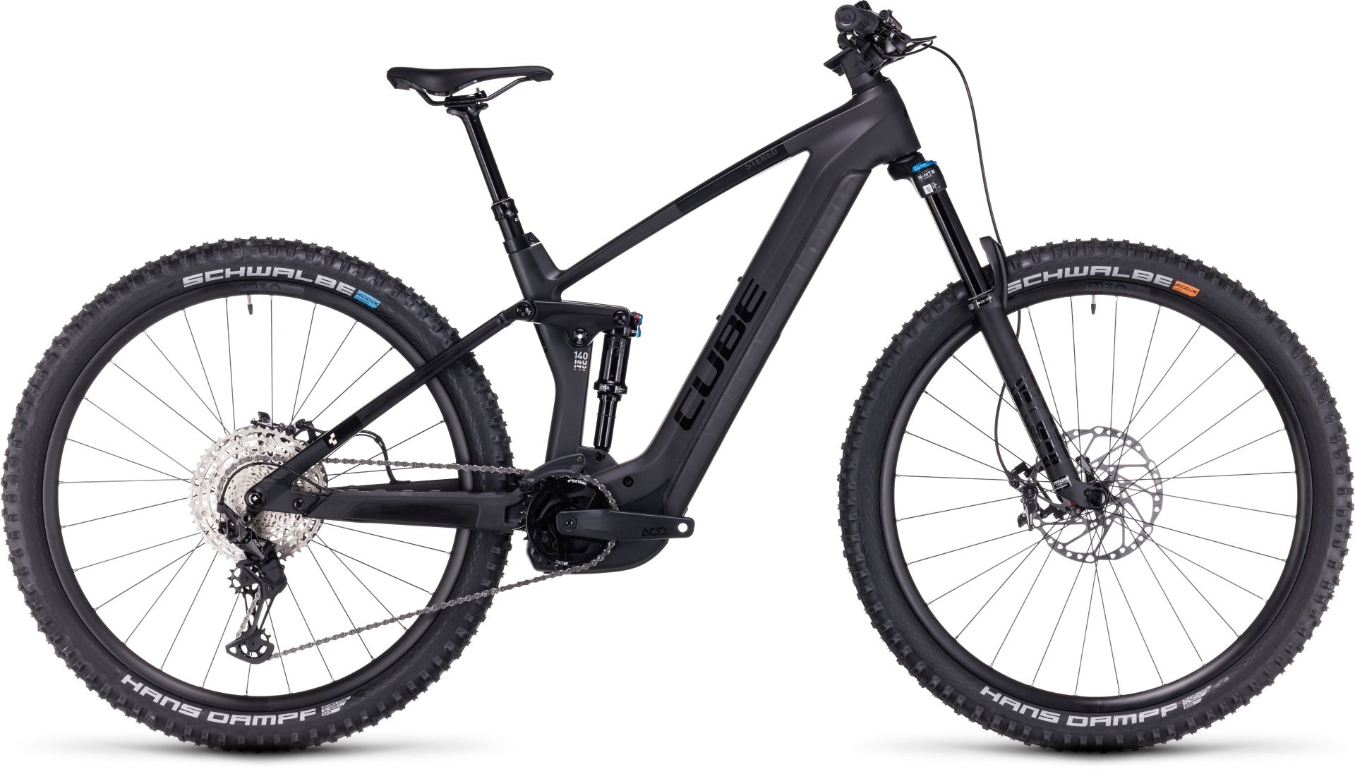 Cube Stereo Hybrid 140 HPC SLX 750 - test bike